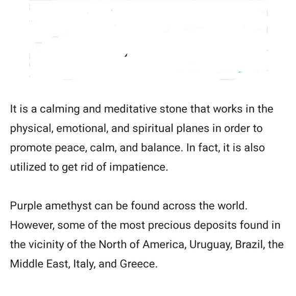 Purple Amethyst 20"\ .925 Sterling Silver Necklace - Picture 6 of 6